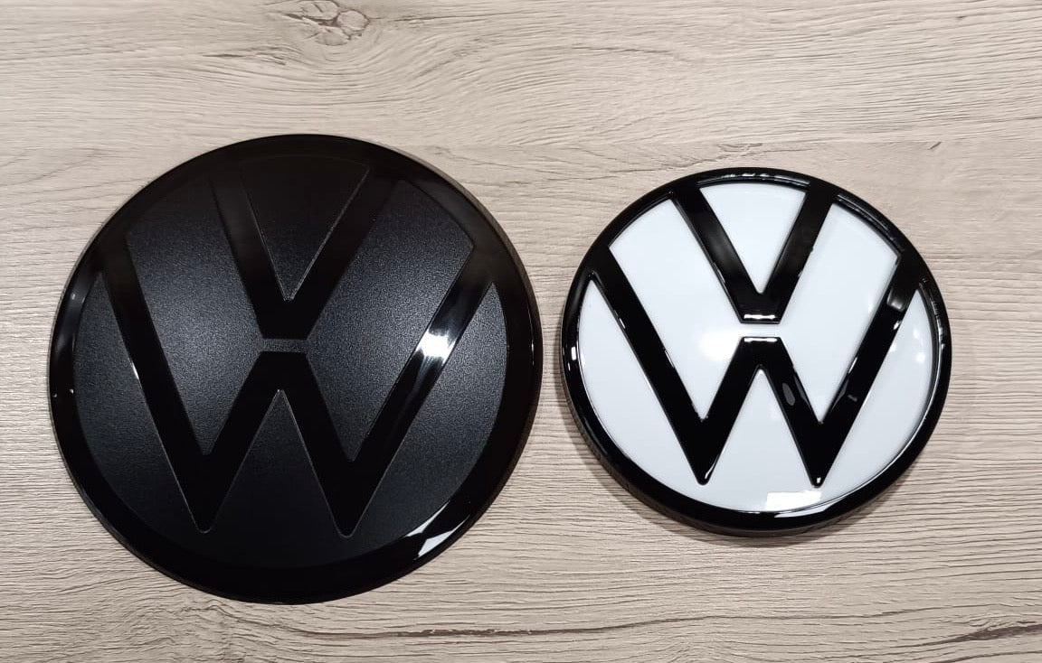 Polo 6 AW Emblem Set Schwarz Weiß