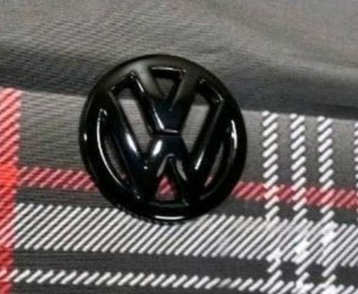 VW T-Roc Lenkrad Emblem Logo Schwarz