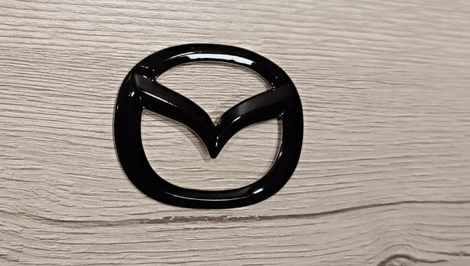 Mazda Lenkrad Emblem Schwarz