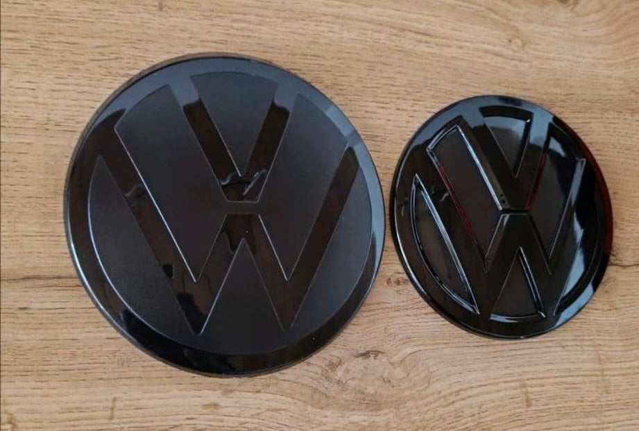 VW Up! GTI E-Up Emblem-Set Schwarz