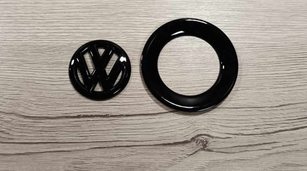 VW T6.1 Lenkrad Emblem schwarz