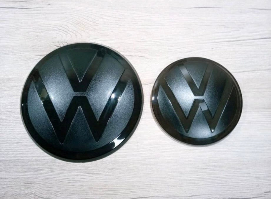 Tiguan 2 Emblem Set Schwarz