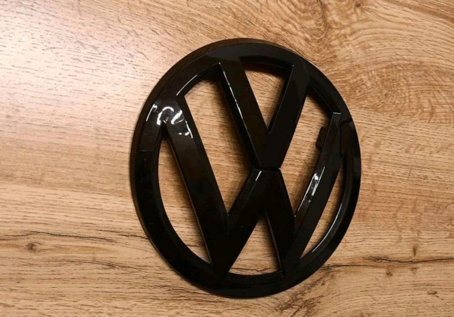 VW T6 Frontemblem Schwarz glänzend