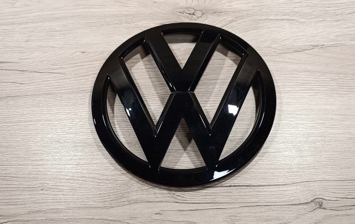 VW Crafter 2 Emblem Front Schwarz glänzend