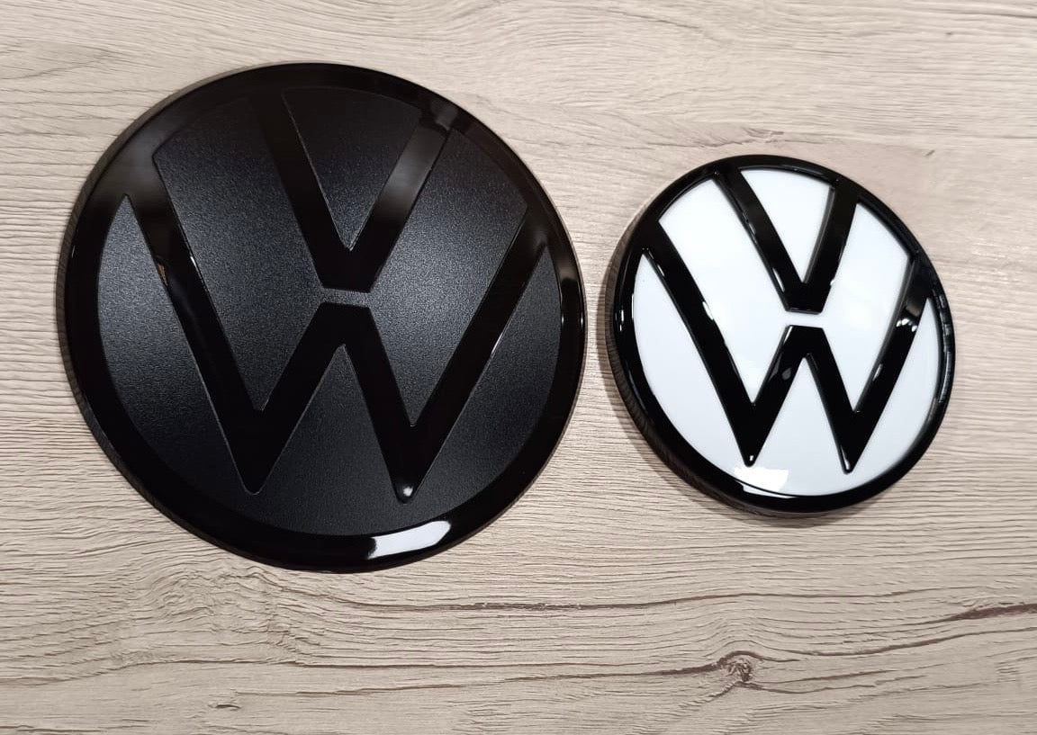 Polo 6 AW Emblem Set Schwarz Weiß