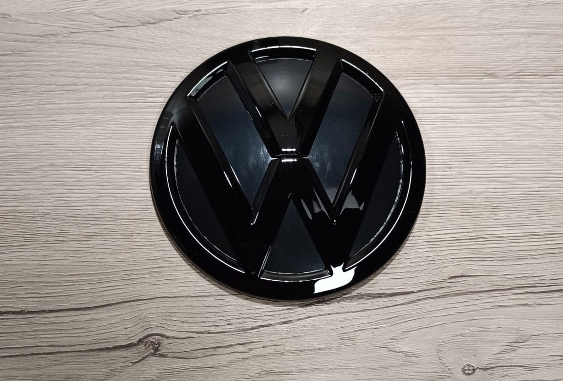 VW Caddy 4 Emblem Logo Heck Schwarz