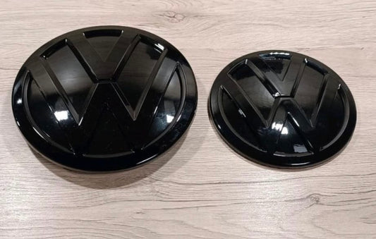 VW Up! Emblem-Set schwarz