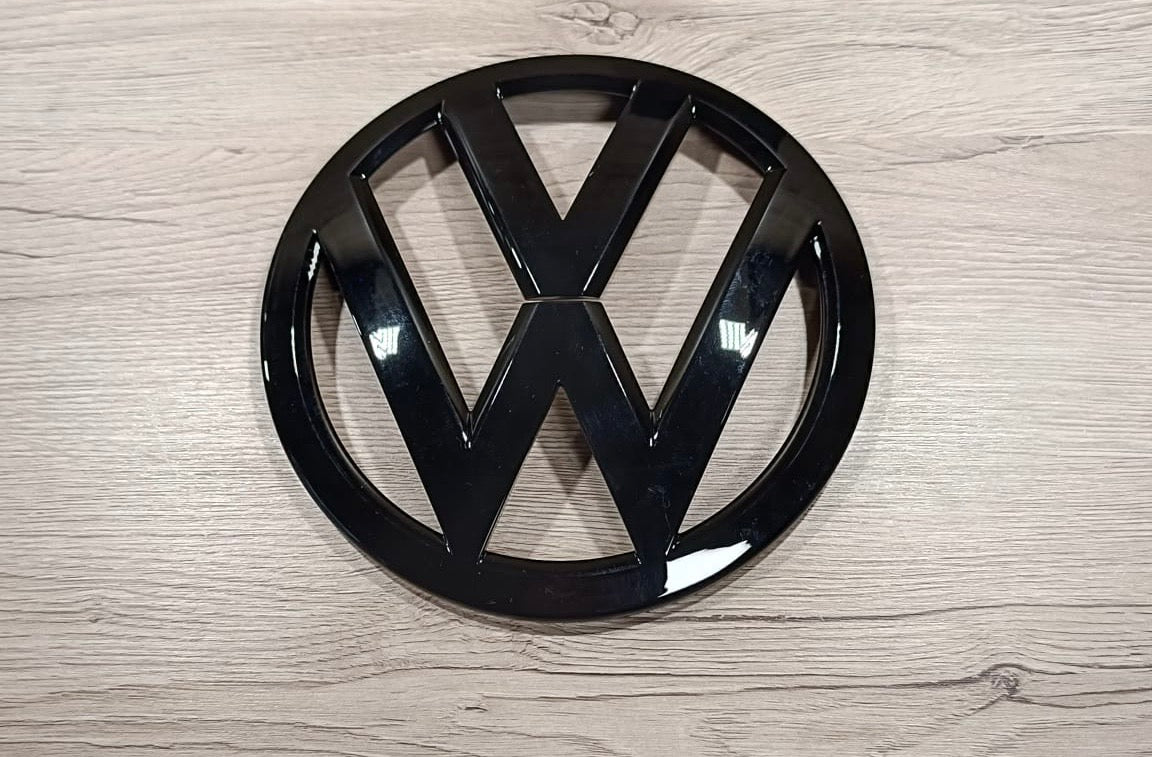 VW Crafter 2 Emblem Front Schwarz glänzend