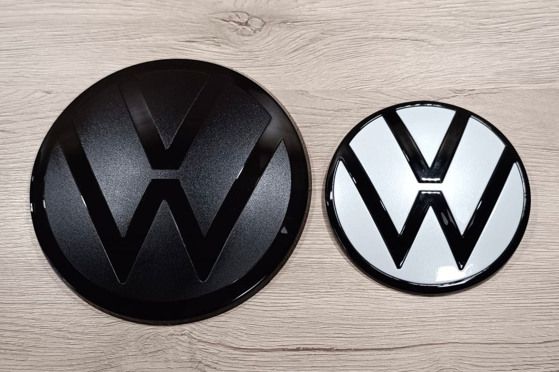 VW Tiguan 2 Emblemset Schwarz