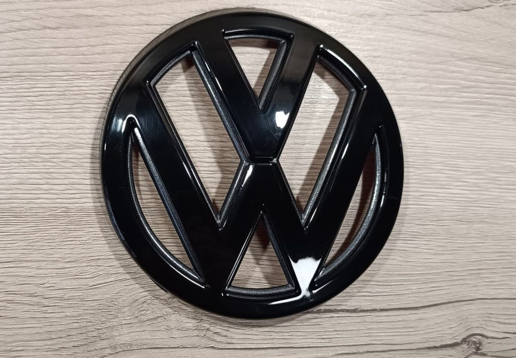 VW Golf 7 Emblem Front Schwarz Indiumgrau