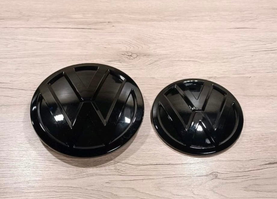 VW Up! Emblem-Set schwarz