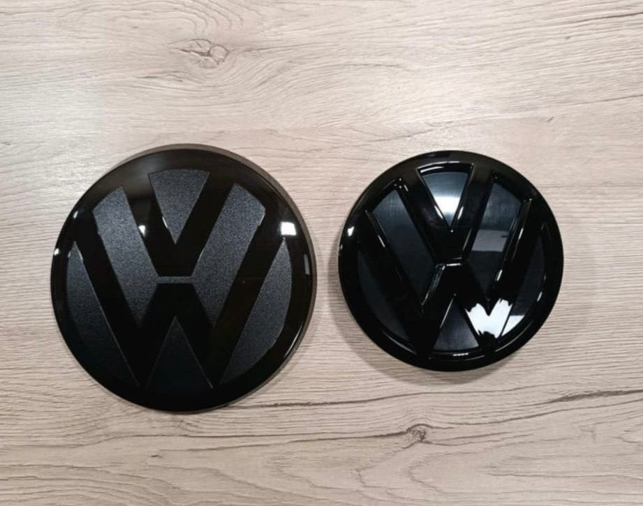 Polo 6 AW Emblem Set Schwarz