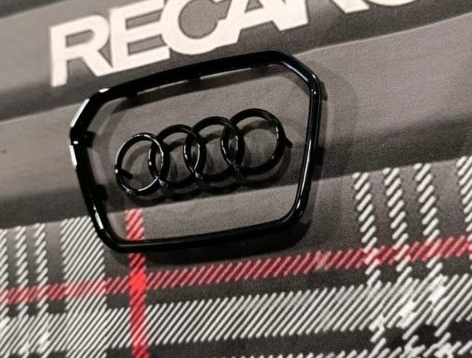 Audi Lenkrad Emblem Schwarz