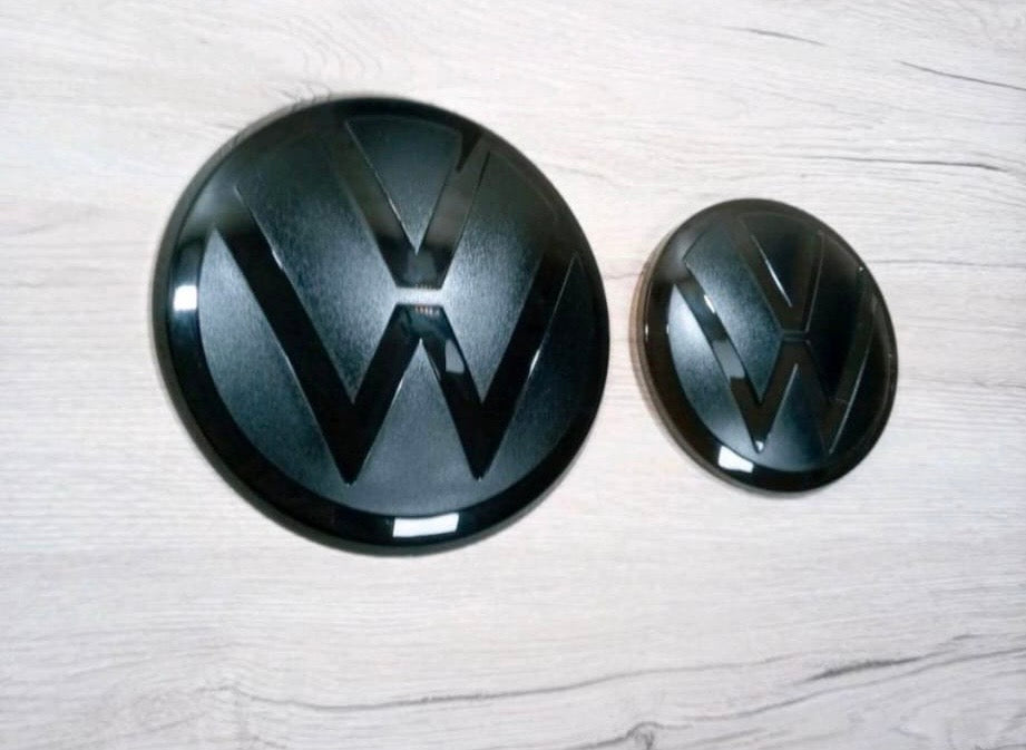 Tiguan 2 Emblem Set Schwarz