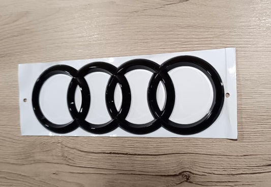 Audi Q5 Emblem Schwarz