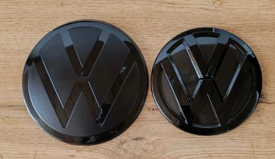 VW Up! GTI E-Up Emblem-Set Schwarz