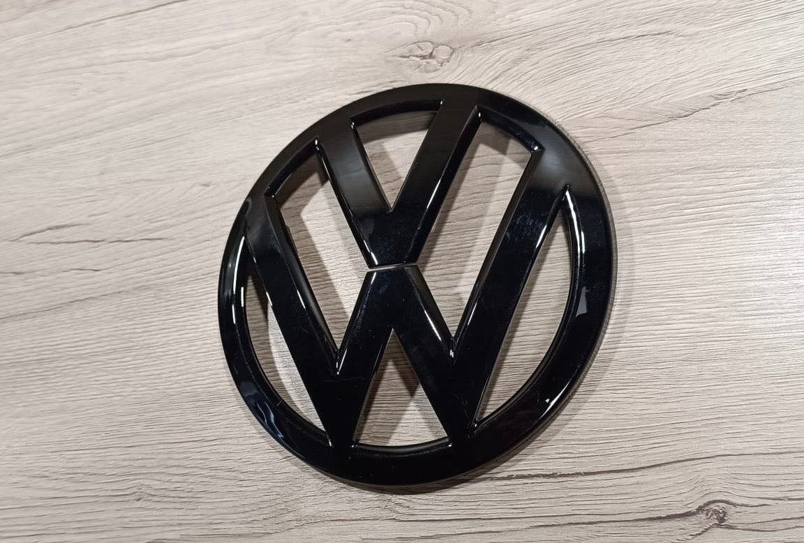 VW Crafter 2 Emblem Front Schwarz glänzend