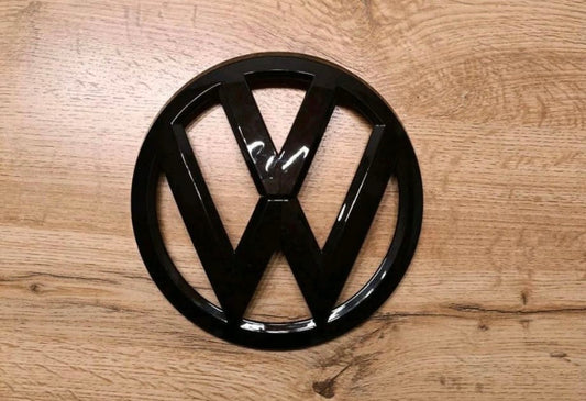 VW T6 Frontemblem Schwarz glänzend