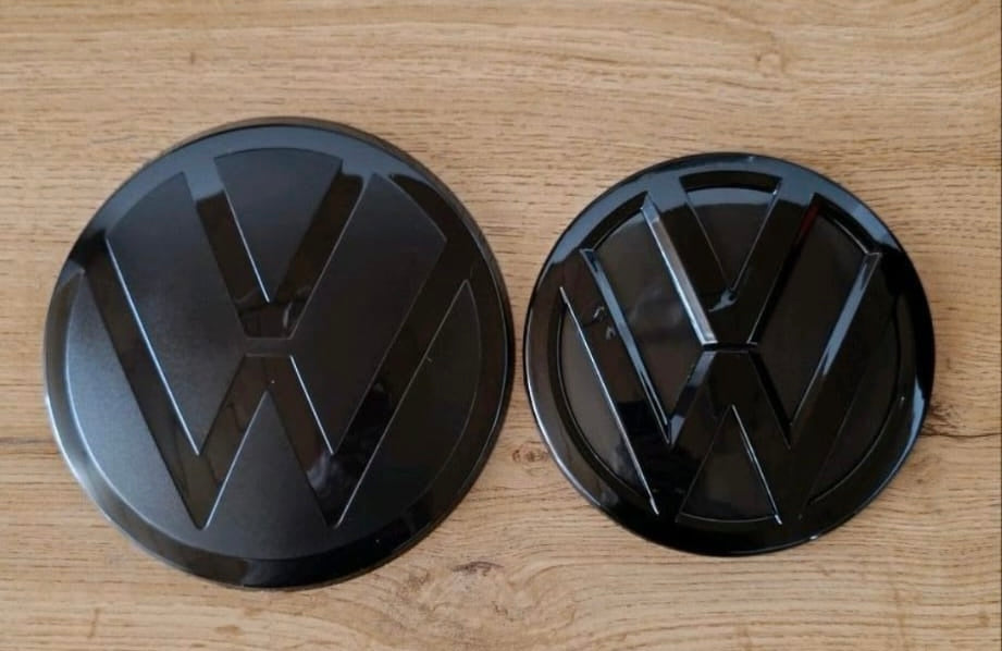 VW Up! GTI E-Up Emblem-Set Schwarz