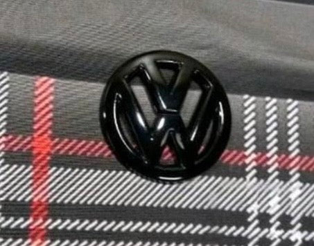 VW Up Lenkrad Emblem Logo Schwarz