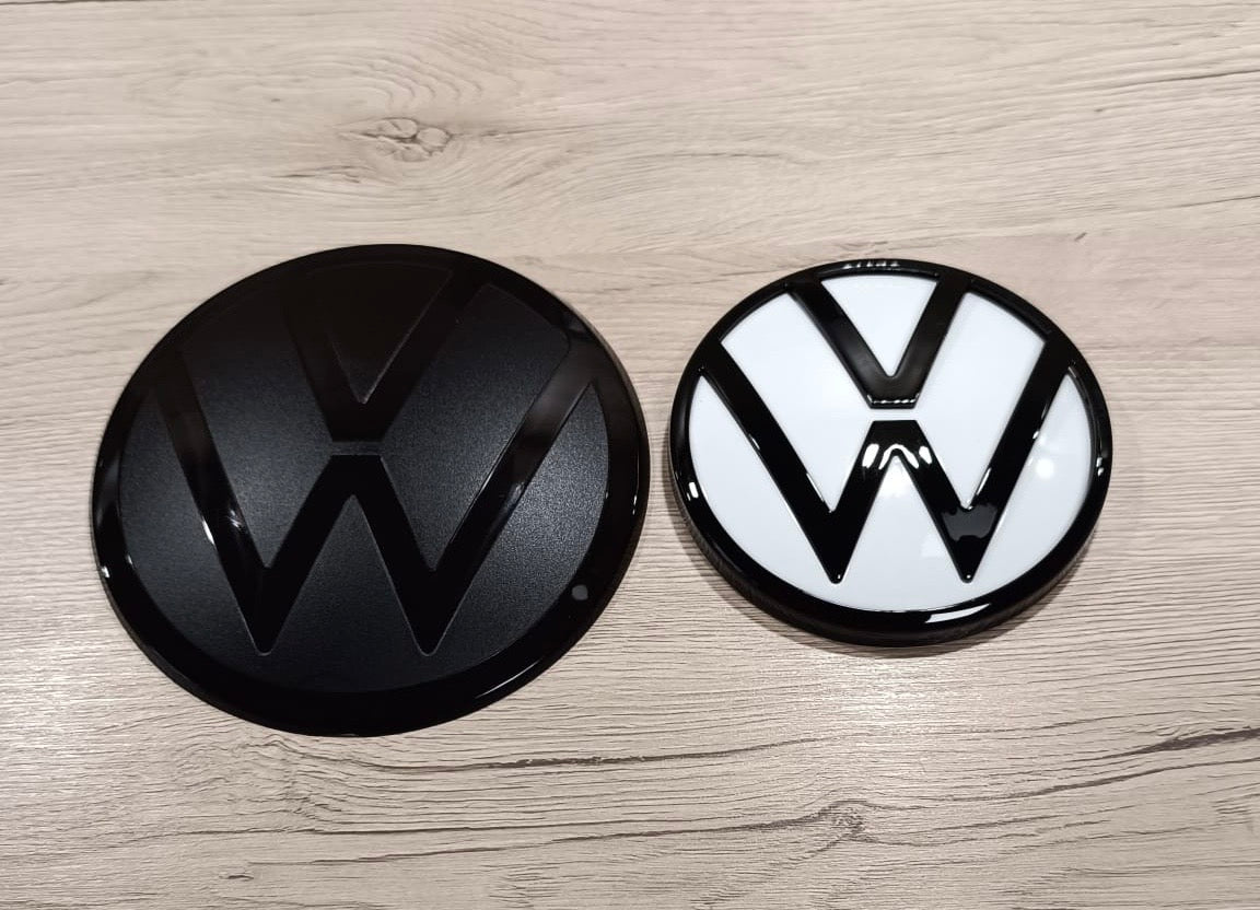 Polo 6 AW Emblem Set Schwarz Weiß