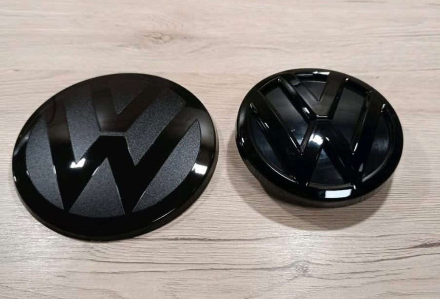 Polo 6 AW Emblem Set Schwarz