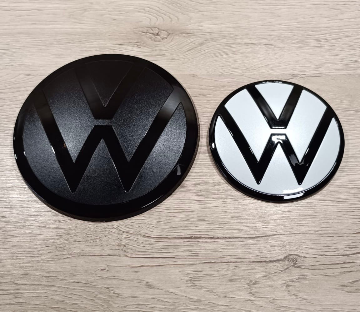 VW Tiguan 2 Emblemset Schwarz