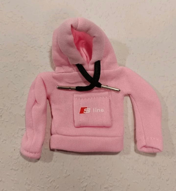 Schalthebel Hoodie Audi S-Line pink