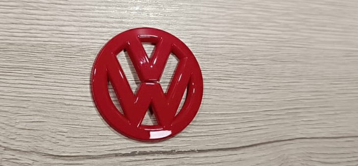 Golf 7 Lenkrad Emblem Rot