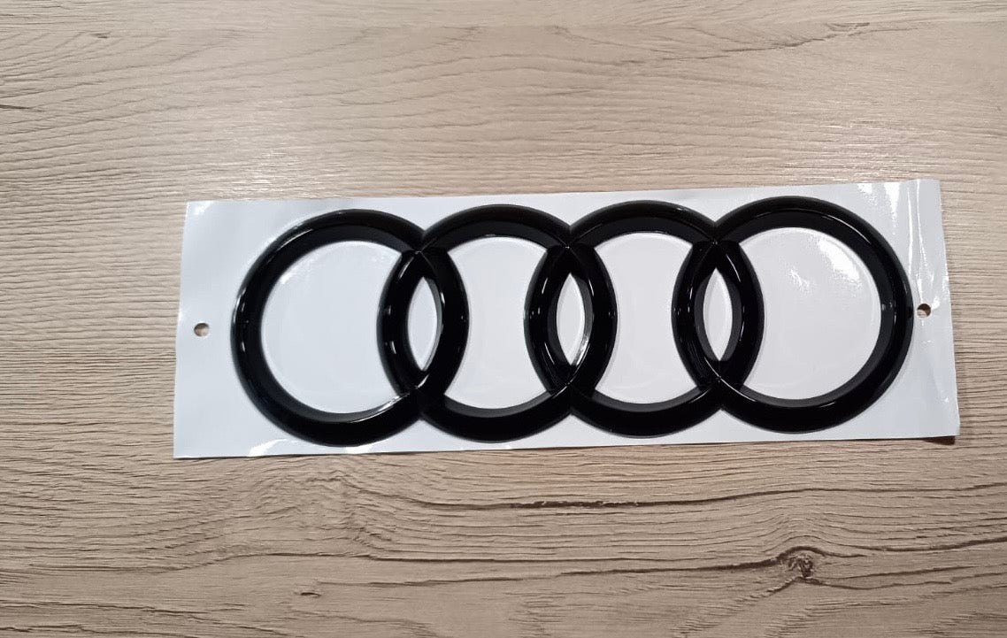 Audi Q5 Emblem Schwarz