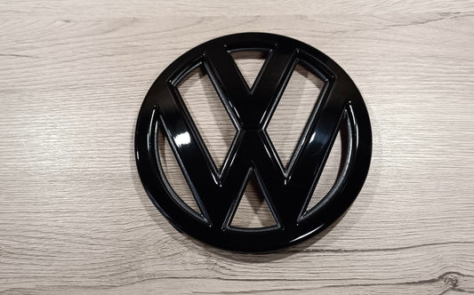 VW Golf 7 Emblem Front Schwarz Indiumgrau