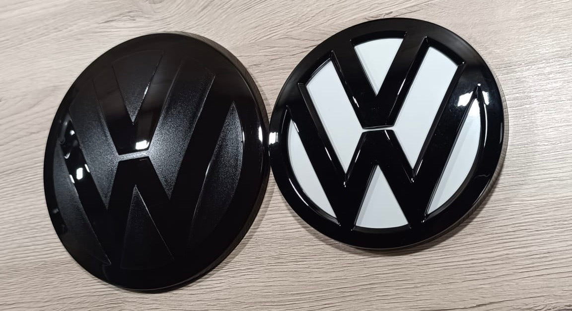 VW Passat B8 Emblem Set Logo Schwarz