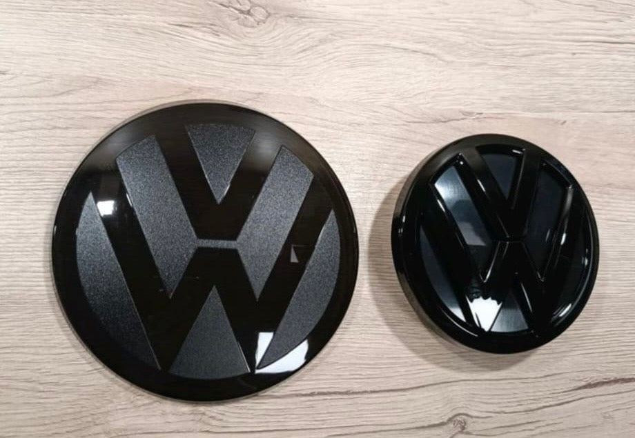 Polo 6 AW Emblem Set Schwarz