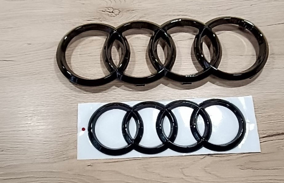 Audi A3 Emblem Logo Schwarz