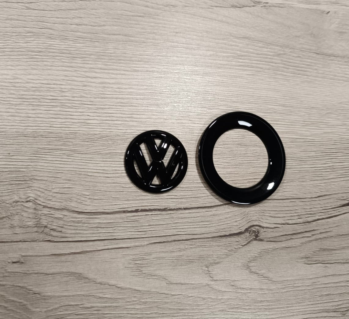 VW T6.1 Lenkrad Emblem schwarz