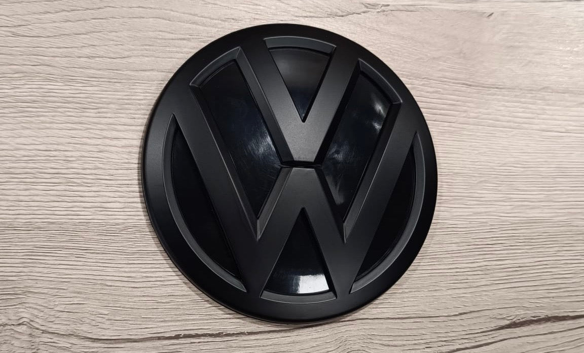 VW Caddy 4 Emblem Logo Heck Schwarz